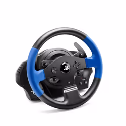 Thrustmaster T150 Force Feedback Volant + pédales PC,PlayStation 4,Playstation 3 USB Noir, Bleu