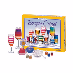 SentoSphère Bougies Cristal, 9 an(s), Multicolore, 23 pièce(s)