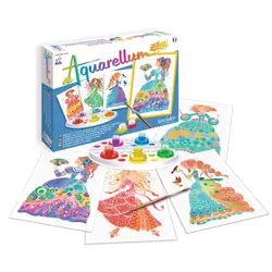 SentoSphère Aquarellum Junior "Princesses Fleurs"