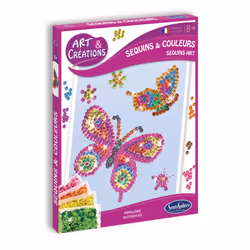 SentoSphère Art & Créations Sequins & Colours - Papillons