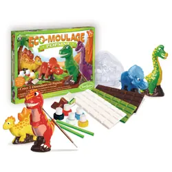 SentoSphère Eco-Moulage - Popsine - Les Dinosaures