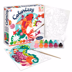 SentoSphère Colorizzy - Fonds Marins, Multicolore, Garçon/Fille, 6 an(s), Consumer Unit ou UVC unité de vente consommateur te ...