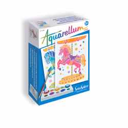 SentoSphère Aquarellum Mini "Chevaux Manège" - Vue supplémentaire 2