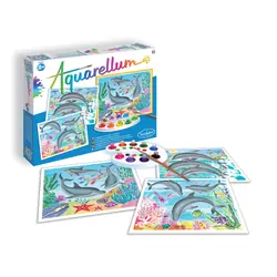 SentoSphère Aquarellum "Dauphins"