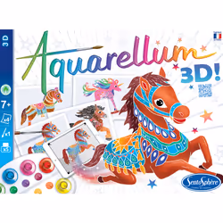 SentoSphère AQUARELLUM 3D - CHEVAUX - Vue supplémentaire 2