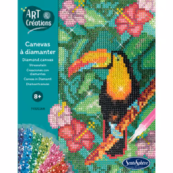SentoSphère ART & CREATIONS CANEVAS A DIAMANTER - TOUCAN - Vue supplémentaire 4