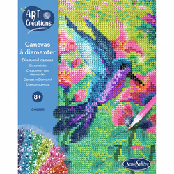 SentoSphère ART & CREATIONS CANEVAS A DIAMANTER - COLIBRI - Vue supplémentaire 4