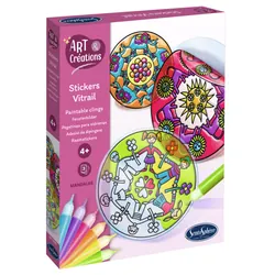 SentoSphère ART & CREATIONS STICKERS VITRAIL - MANDALAS