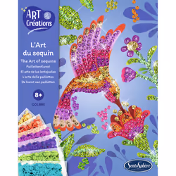 SentoSphère ART & CREATIONS L'ART DU SEQUIN - COLIBRI - Vue supplémentaire 2