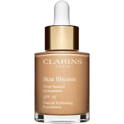 Clarins Skin Illusion Natural Hydrating Foundation teinte 110N Honey 30 ml