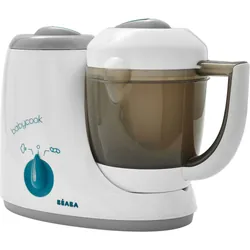 BEABA, Babycook Original, Robot Bébé Babycook - Cuiseur Mixeur 4 en 1 - Gris