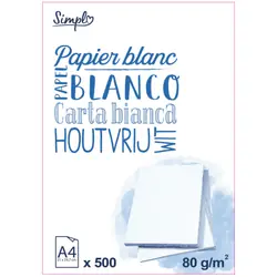 International Paper 101821455 papier jet d'encre A4 (210x297 mm) 500 feuilles Blanc