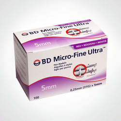 BD MICRO FINE PLUS AIGUILLES POUR STYLO 31G 5MM B/100