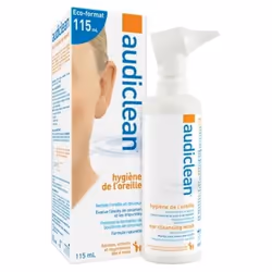 Laboratoire de la Mer Audiclean Hygiène de l'Oreille 115 ml est une solution d'hygiène de l'oreille adaptée à toute la famill ...