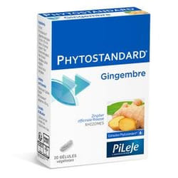 Phytostandard Gingembre 20 gélules