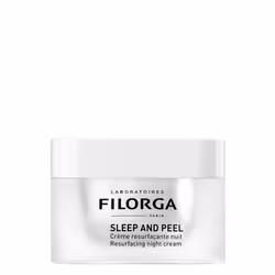 La crème de nuit Filorga Sleep & Peel lisse et renouvelle la surface de la peau pendant votre sommeil. Le résultat est une belle peau douce et lumineuse