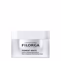 Filorga Pigment White 50 ml est une crème unifiante illuminatrice qui permet de restaurer l'uniformité cutané et révéler un teint lumineux et pur.