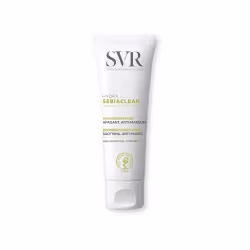 SVR Sebiaclear Hydra Soin Réparateur Apaisant Anti-Marques 40 ml à la texture micro-aérée est un soin conçu pour réparer, apa ...