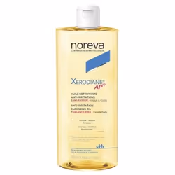 Noreva Xerodiane AP+ Huile Nettoyante Sans Parfum 400 ml nettoie, nourrit, protège et réduit les irritations du visage et du  ...