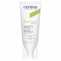 Noreva Exfoliac Fluide Solaire Matifiant SPF50+ 40 ml