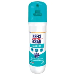 Insect Ecran Anti-Moustiques Spray Répulsif Peau Familles 100 ml