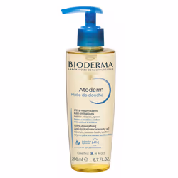 Bioderma Atoderm Huile de Douche 200 ml est une huile de douche à la texture onctueuse et non grasse qui nettoie en douceur l ...