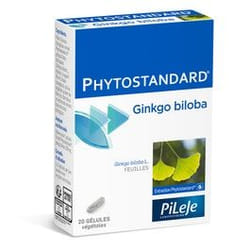 Phytostandard Gingko 20 Gélules