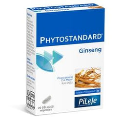 Phytostandard Ginseng 20 Gélules