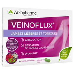 Arkopharma Veinoflux Jambes Légères et Toniques 30 Gélules