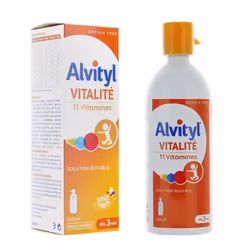 Alvityl Sirop 11 vitamines Forme Equilibre Vitalité 150 ml