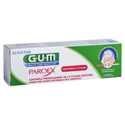 Gum Paroex Dentifrice Anti-Plaque Traitement D'Attaque 75ml