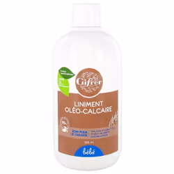 Protection idéale contre l'érythème, le Liniment Oléo-calcaire Stabilisé 500 ml de Gifrer protège l'épiderme des fesses de vo ...