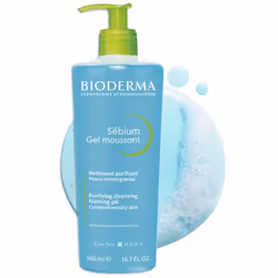BIODERMASebiumGel moussant 200ml Sébium Gel moussant nettoie et purifie la peau en douceur sans la dessécher:Composé de sulfate de zinc et de cuivre