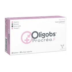 Oligobs Procréa F 30 Gélules + 30 Capsules