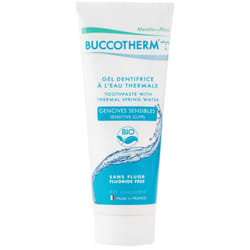 Buccotherm Gel Dentifrice à l'Eau Thermale Gencives Sensibles Sans Fluor Bio 75 ml