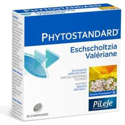 Phytostandard d'eschscholtzia et de valériane 30 Cp
