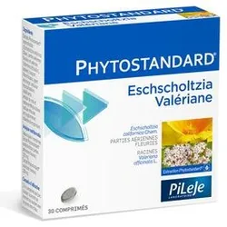 Phytostandard d'eschscholtzia et de valériane 30 Cp