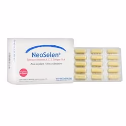 Sélénium, vitamines A, C, E, Omégas 3 et 6.Anti-oxydant, anti-radicallaire.Complément alimentaire.NeoSelen est un supplément  ...
