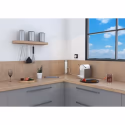 Legrand 0 494 06 multiprise 1 m 3 sortie(s) CA Intérieure Aluminium - Vue supplémentaire 4