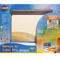 VTech Ordinateur enfant Genius XL Color Pro Bilingue Silver Ordinateur portable pour enfant - Vue supplémentaire 3
