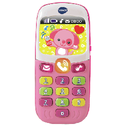 VTech Baby smartphone bilingue rose