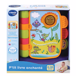 VTech Baby P'Tit Livre Enchanté - Mes Premières Comptines - Vue supplémentaire 2