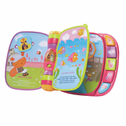 VTech Do, Ré, Mi super livre enchanté rose - Vue supplémentaire 4