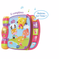 VTech Do, Ré, Mi super livre enchanté rose - Vue supplémentaire 5