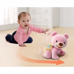VTech Ourson, 1, 2, 3 Suis-Moi Rose, 0,75 an(s), LR6, Piles fournies