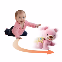 VTech Ourson, 1, 2, 3 Suis-Moi Rose