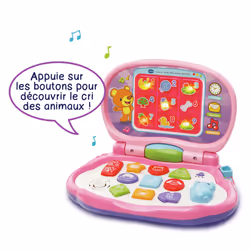 VTech Lumi ordi des tout-petits rose - Vue supplémentaire 3