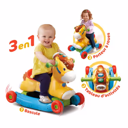 VTech P'tit Galop, mon poney basculo Animal à enfourcher - Vue supplémentaire 3
