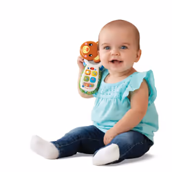 VTech Allo Bebe Surprises Brun