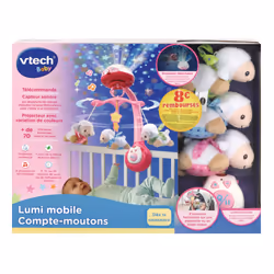 VTech Lumi Mobile Compte-Moutons Rose